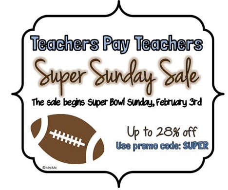 super sunday sale