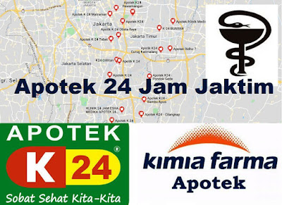 apotek k-24, apotek kimia farma 24 jam Jakarta Timur