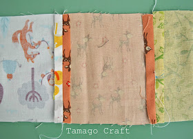 Tamago Craft: copertina (finto) patchwork