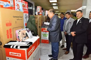 محافظ أسيوط يشهد انطلاق قافلة صندوق تحيا مصر للأسر الأولى بالرعاية بالقرى والنجوع