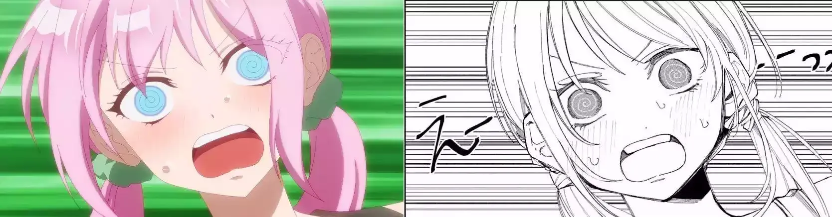 Comparando as Cenas do Anime Kawaii dake ja Nai Shikimori-san com o Mangá
