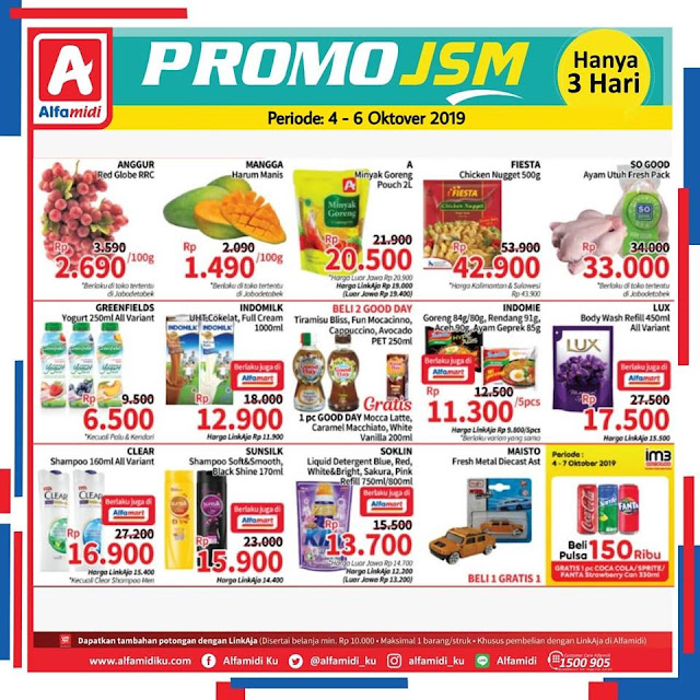 #Alfamidi - #Katalog Promo JSM Periode 04 - 06 Oktober 2019