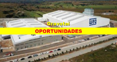 Multinacional WEG abre vagas em Gravataí