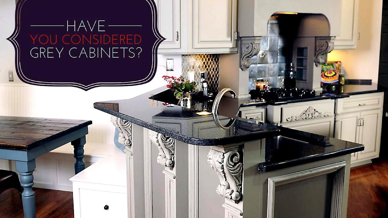 Gray Cabinets In Kitchen Grey