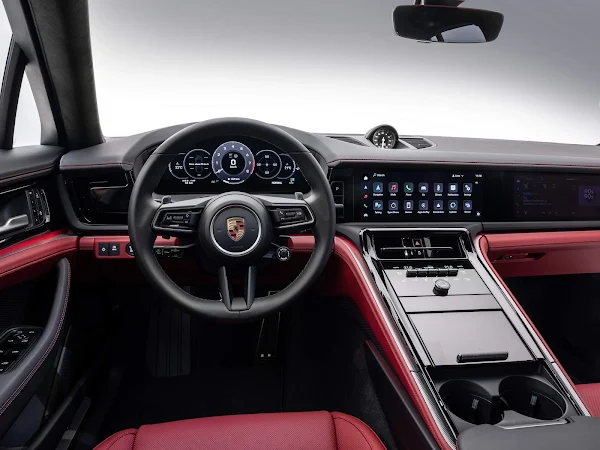 Novo Porsche Panamera 2024: fotos do interior reveladas