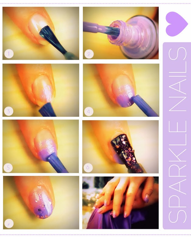 Simple Nail Art Step by Step Instruction  Fashionate Trends