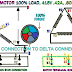Star Delta Connection Diagram 3 Phase Motor