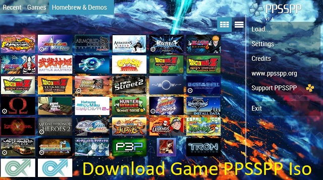 Download Game PPSSPP Iso