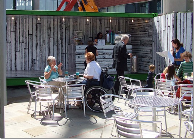 Shipping Container Cafe