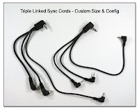 SC1027: Triple Linked Sync Cords - Custom Size and Config