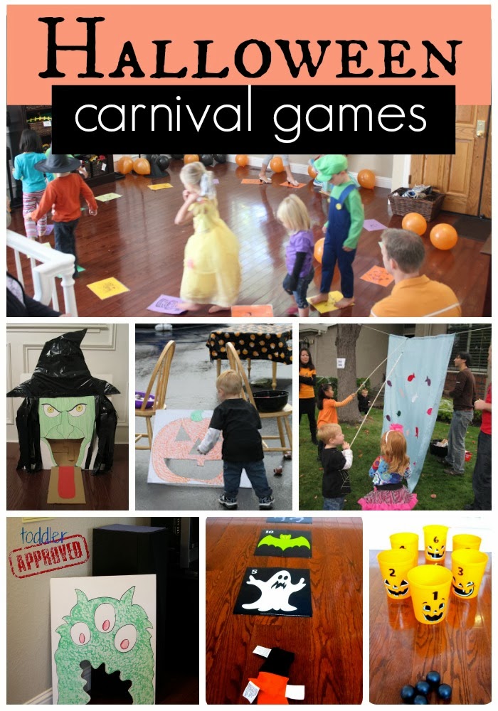 Toddler Approved Halloween  Carnival Games 