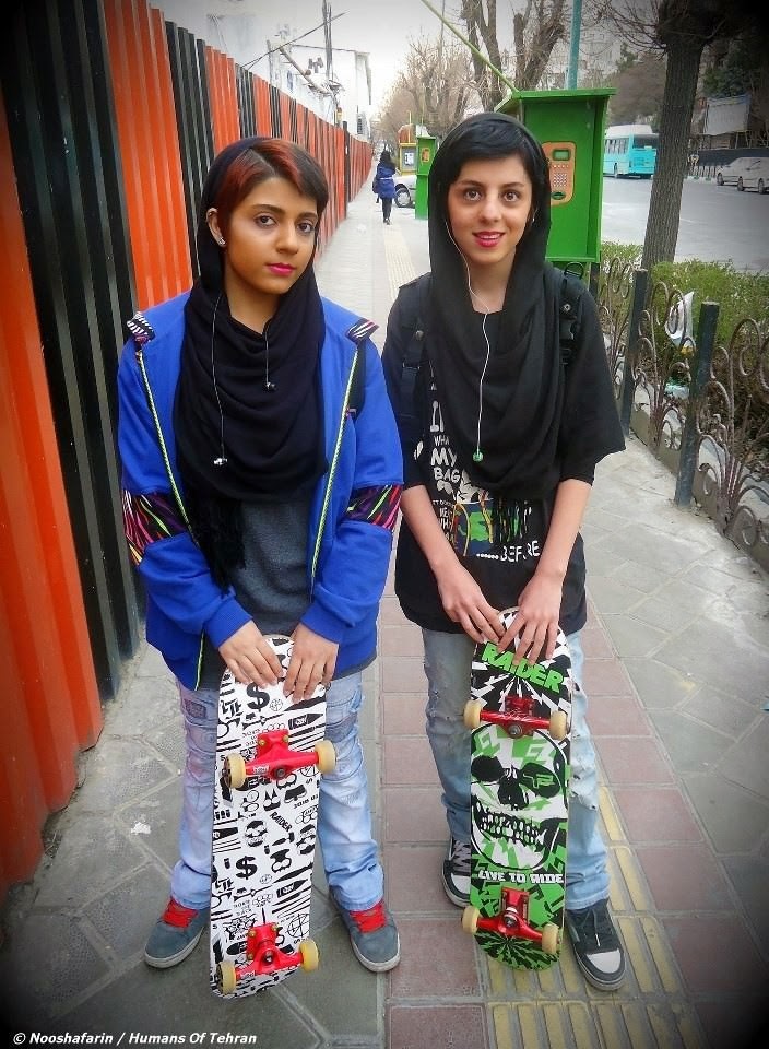 Skater girls in Tehran. - The 63 Most Powerful Photos Ever Taken That Perfectly Capture The Human Experience