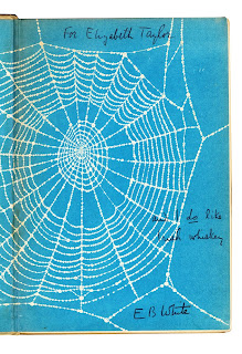 An inscription from E.B. White in the children's story, Charlotte's Web