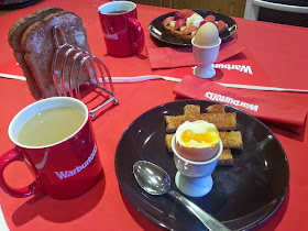 A Warburtons Big Red Breakfast