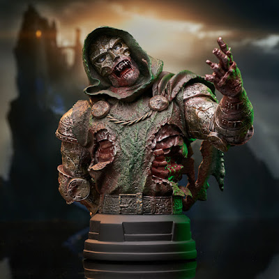 New York Comic Con 2021 Exclusive Marvel Zombie Doctor Doom Mini Bust by Gentle Giant x Diamond Select Toys