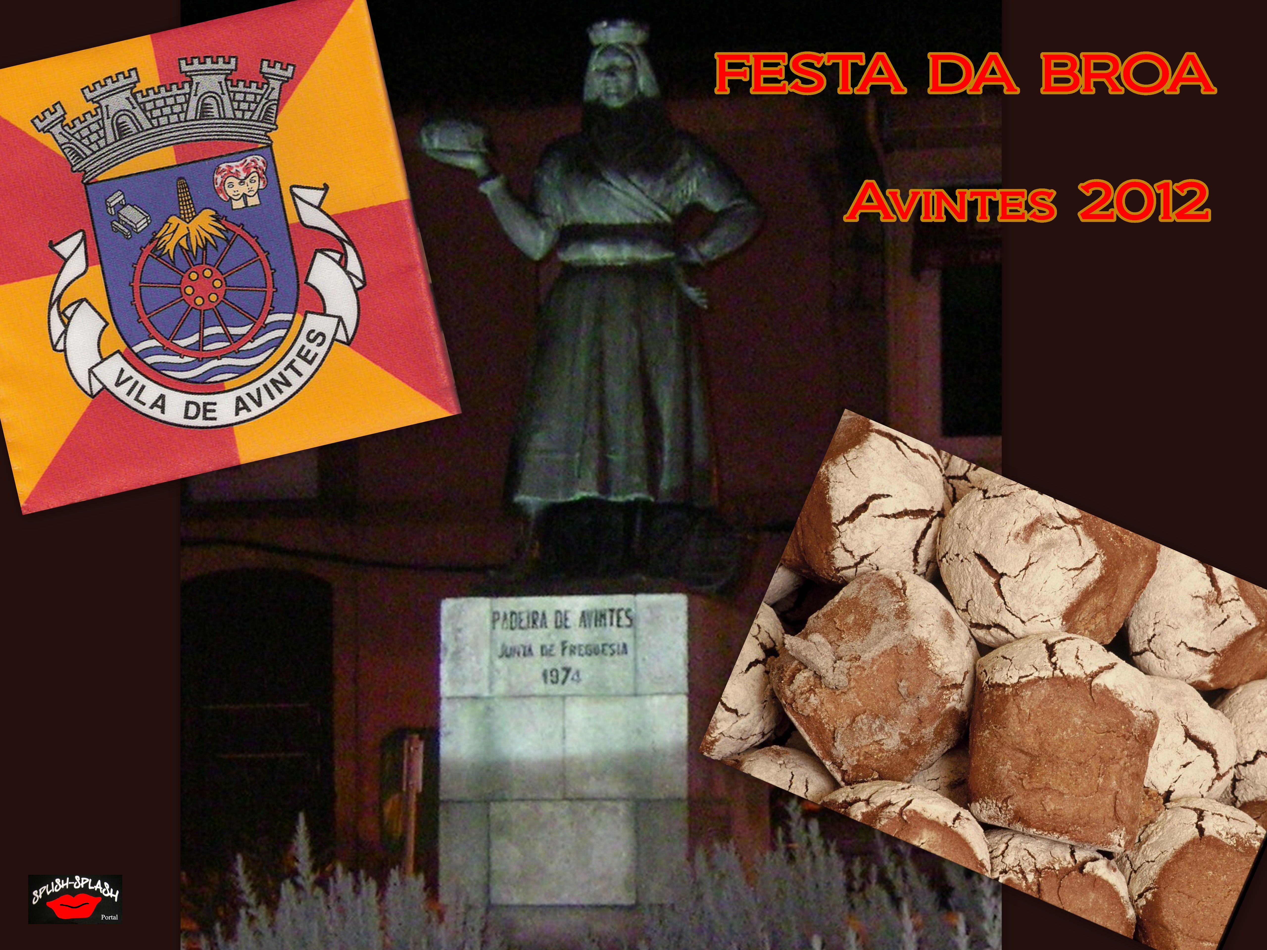 De 24 de Agosto a 2 de Setembro, decorreu em Avintes a 25ª Edição da Festa da Broa 2012, com muita música, teatro, animação e boa comida. Como apreciador da famosa broa, armei-me em turista d’Avintes e de máquina fotográfica a tiracolo fui até lá.