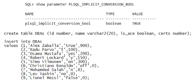 Some new PL/SQL features in Oracle Database 23c