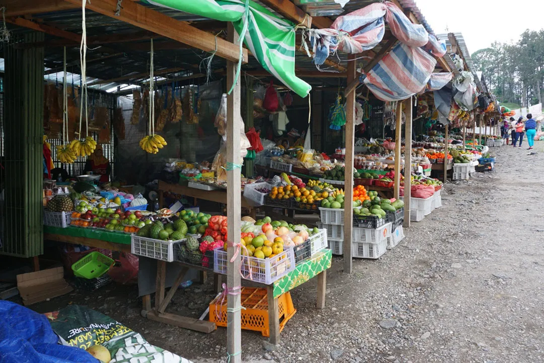 Fresh Market of Kundasang