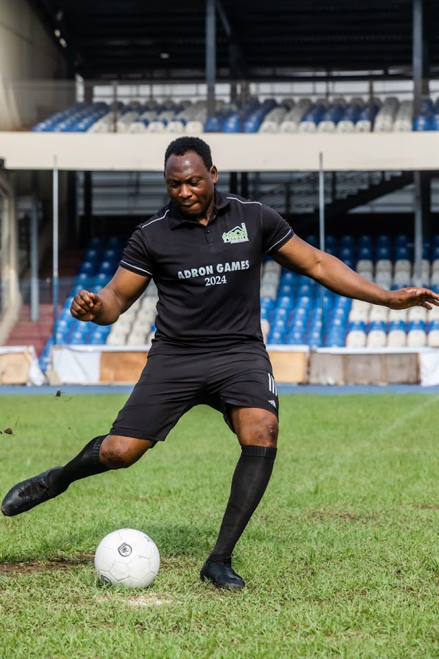 Former Nigerian Football Star, Daniel Amokachi Excited To Participate In The 7th Edition Of Adron Games.