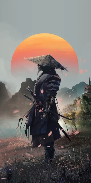 Free HD Wallpaper Lone Warrior Samurai