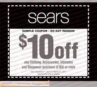 Free Printable Sears Coupons