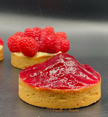 TARTE AUX FRAMBOISES de Jacques GENIN