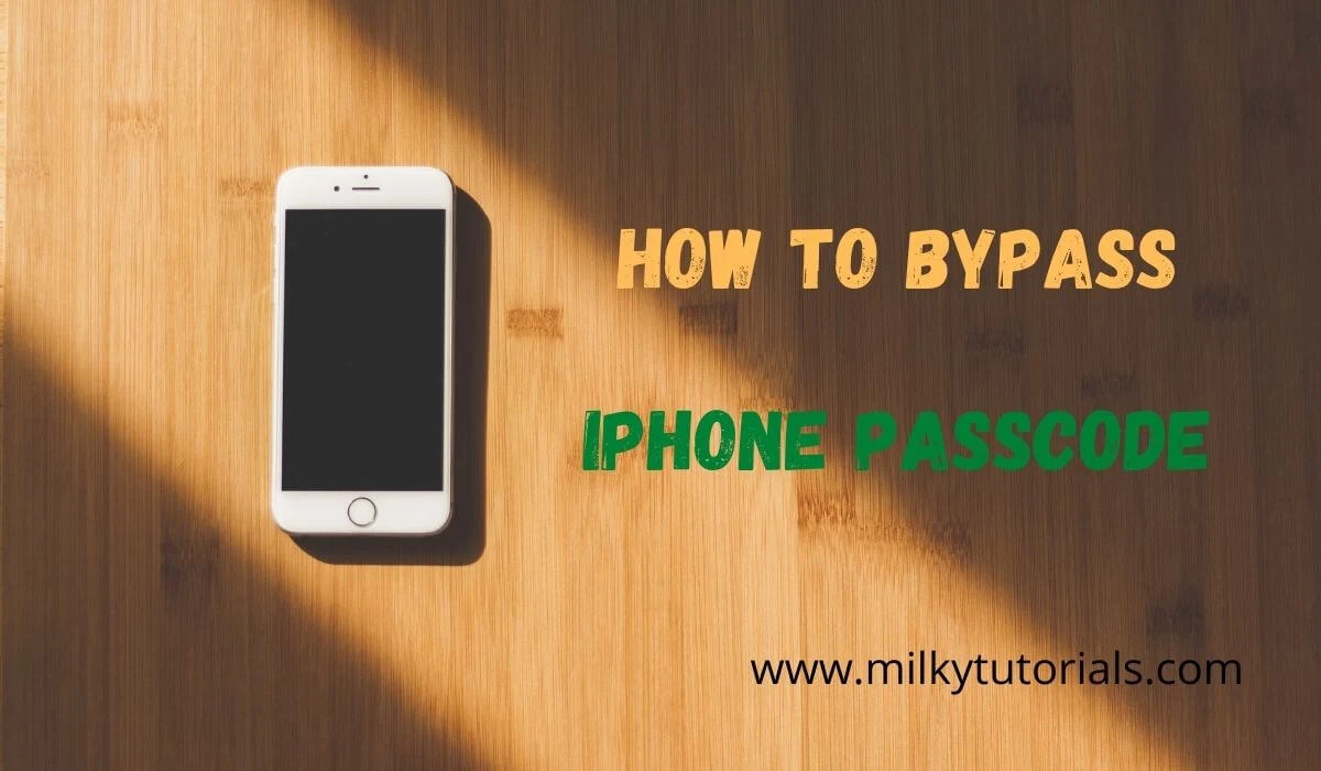 Bypass iPhone passcode