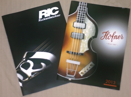 ビートルズベース（Hofner / Rickenbacker） 2013年日本における状況