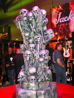 Jackson brought out their scariest and biggest pile of skulls to date at