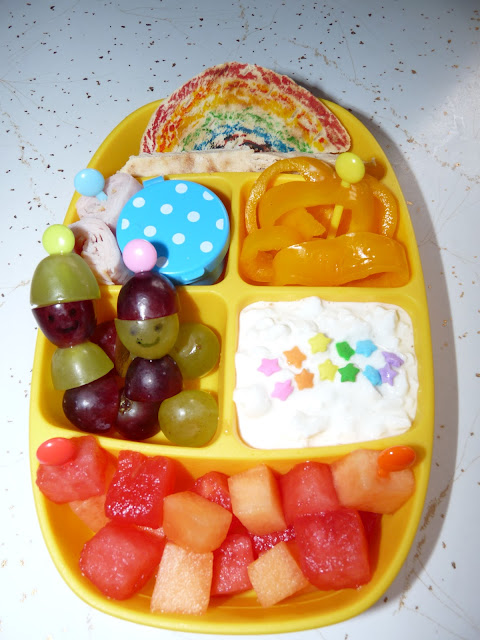 Rainbow Colors Bento Lunch