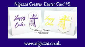 Nigezza Creates with Stampin' Up! Cross of Hope Easter Card 
