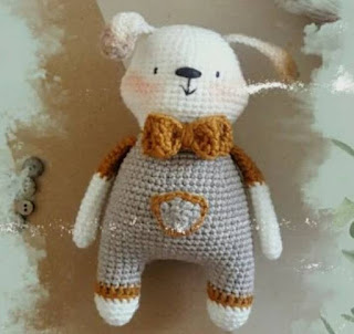 PATRON GRATIS PERRO AMIGURUMI 57075