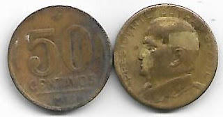 50 centavos, 1953