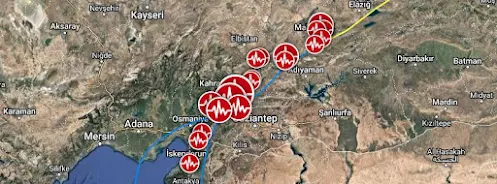 earthquake hits Turkey-Syria border