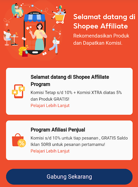 Cara Daftar Shopee Affiliate