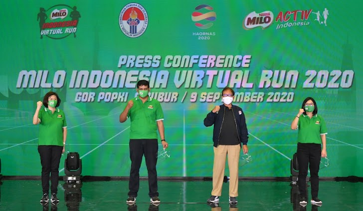 MILO Indonesia Virtual Run, Cara Seru Jaga Semangat Di Masa Pandemi !