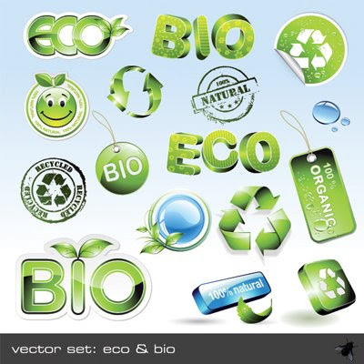 Download Vector Set Eco & Bio