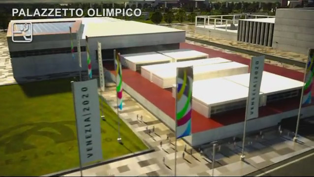 venezia 2020, olimpiadi, palazzetto olimpico