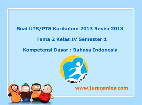 Soal UTS/ PTS Tema 2 Bahasa Indonesia Kelas 4 Semester 1 ...
