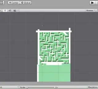 Maze texture asset