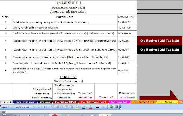 All employees get a tax exemption of Rs 50 thousand U/s 16(ia) in any tax regime.