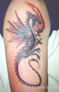 black dragon tattoo