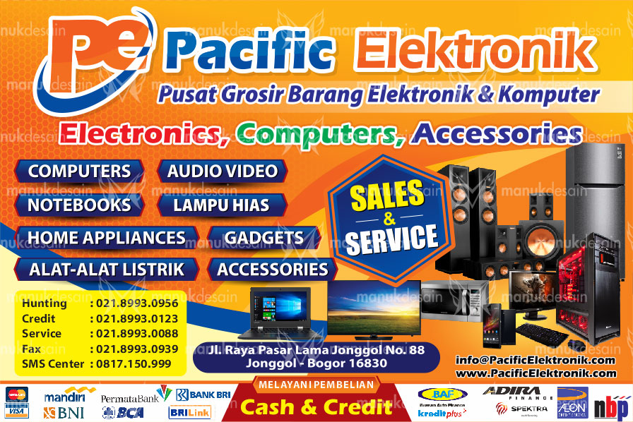 Contoh Desain  Banner  Toko  Elektronik Contoh Desain  