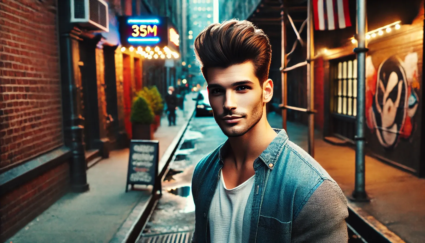 Textured Pompadour
