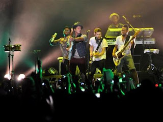 Foto Bruno Mars Konser di Jakarta