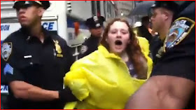 Directly from New York USA America Breaking News occupy Wall Street news Not Seen on FOX, CNN, NBC, BBC, NYPD Arrest protesters drag by their legs bleeding due Fascist NAZI New World Order police