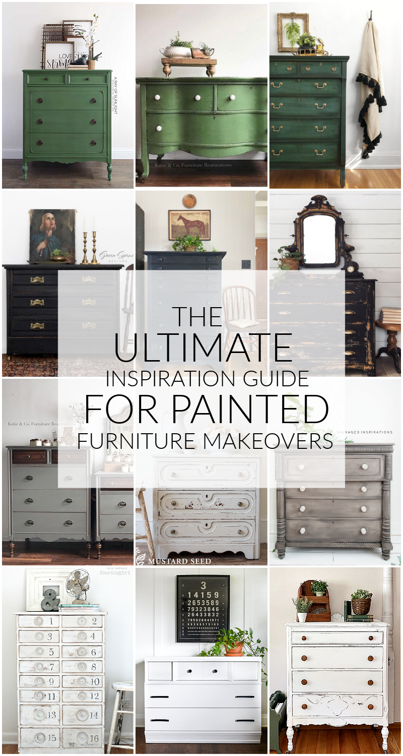 Why I Use a PAINT SPRAYER On Furniture Makeovers 