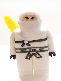 Ninjago Zane fondant