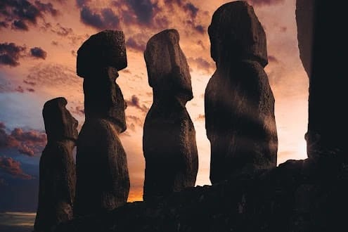 Les Moais de l’Île de Pâques