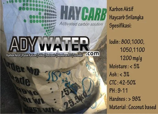 Jual Karbon Aktif haycarb